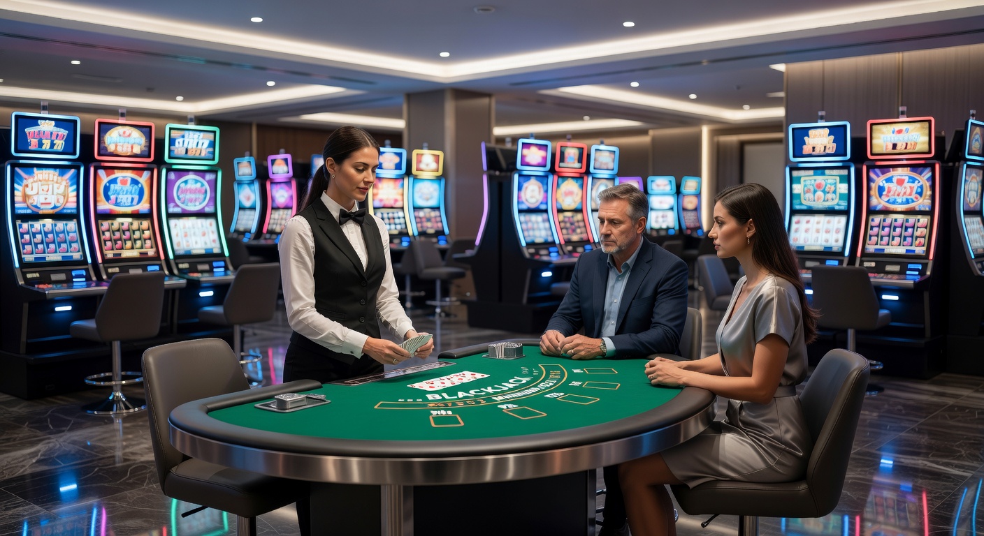 Close-up of digital gaming terminals and slot machines featuring modern interfaces in a casino environment